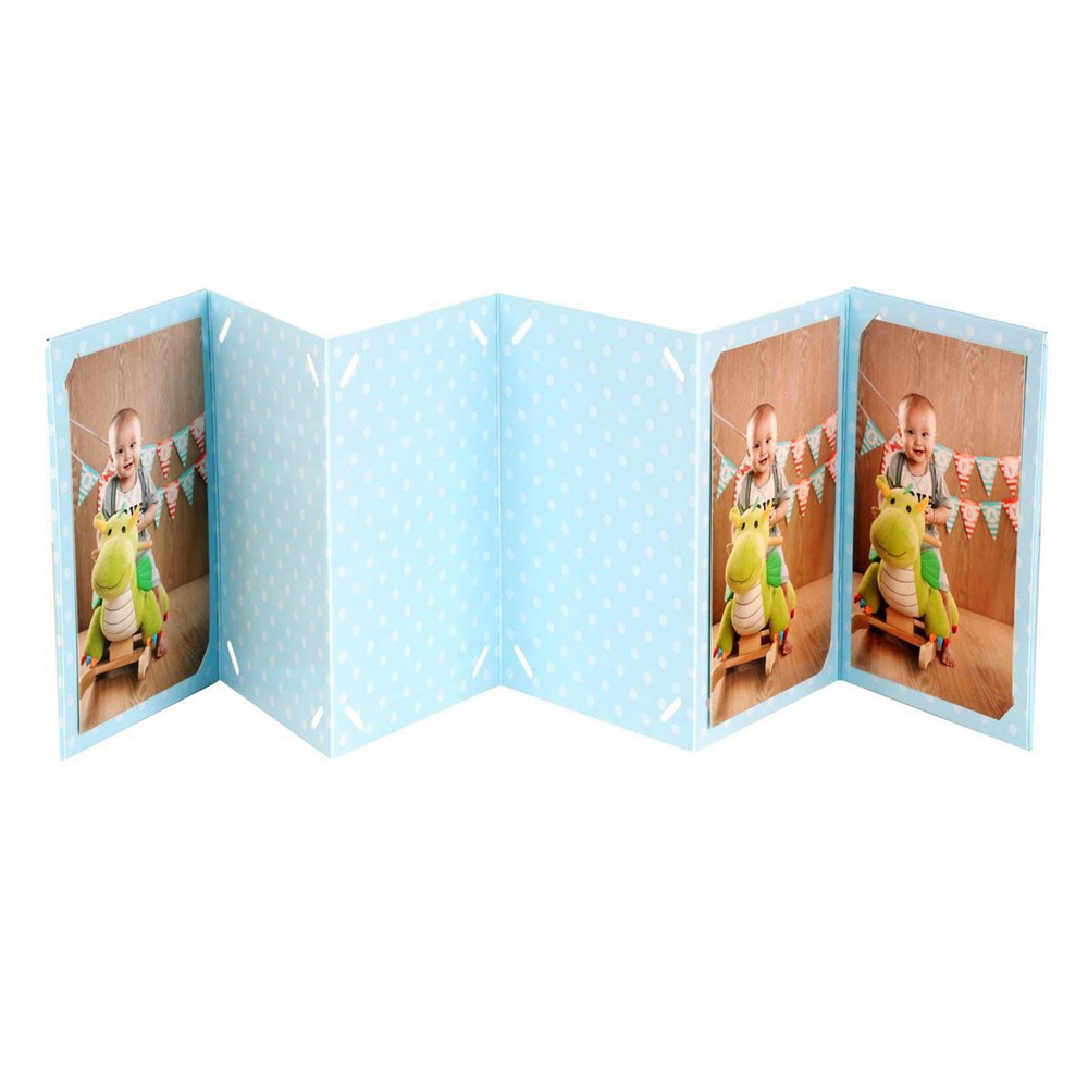 Fujifilm Fujifilm Instax Accordion Frame 6x4" Baby Boy | Fujacinsaf6x4babyboy - TV, Cameras & Photography - Lebanon