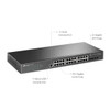 TP-Link JetStream 24-Port Gigabit L2+ Managed Switch with 4 SFP Slots | TL-SG3428