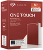 Seagate 5TB One Touch Desktop External Hard Disk - Red