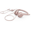 Logitech H390 Wired Headset, Pink | H390