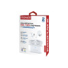Promate High-Definition ANC TWS Earphones with intellitouch -White | ProPods
