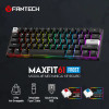 Fantech MK857 MAXFIT61 RGB Wired Mechanical Gaming Keyboard, Black | MK857