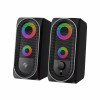 Porodo Gaming Stereo Speakers Bluetooth ,Black | PDX511BT-BK