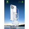 Green Lion Series 8 Transparent Case with Strong Magnetic Adsorption Strip ,iPhone 14 , Clear | GNS8TP14CL