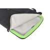 Green Sigma Laptop Sleeve Bag 14" , Black | GNSLAPSBAGBK