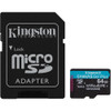 Kingston Micro Sd Card 64gb Canvas 170mb/s | SDCG3/64GB