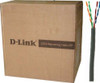 D-link Cat6 UTP 24 AWG PVC Solid Cable - 305m/Roll ,Grey Color|NCB-C6UGRYR-305-24