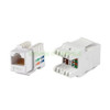 D-link Cat6 UTP 180 Tool-Less Keystone Jack - White Color| NKJ-C6TWHI1B21