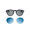 Bose Frames Rondo Audio Sunglasses, Black + Blue Gradient Lenses | 830045-0100