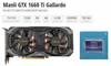 VGA MANLI GeForce GTX 1660Ti 6GB DDR6 192 bit Gallardo Double Fan Graphic Card