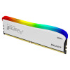 KINGSTON Ram Fury 16GB 3600 RGB DDR4, WHITE |KF436C18BWA/16