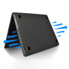 WiWU Leather Shield Case For Macbook 14.2" Pro 2021 - Black | LSCM14.2P2021B