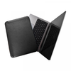 WiWU Skin Pro Platinum With Microfiber Leather Sleeve For Macbook 13.3" - Black | SPPMLSM13.3B
