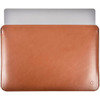 WiWU Skin Pro Platinum With Microfiber Leather Sleeve For Macbook 14.2" - Brown | SPPMLSM14.2BR