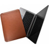 WiWU Skin Pro Platinum With Microfiber Leather Sleeve For Macbook 14.2" - Brown | SPPMLSM14.2BR