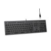 A4tech Wired keyboard Fstyler , White Backlit | FX60H