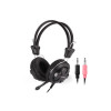 A4tech Headset Black Two Jack | HS-28