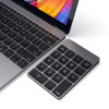 Satechi Slim Aluminum Bluetooth Wireless 18-Key Keypad Keyboard Extension ,Space Gray | ‎ST-SALKPM