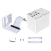 Lian Li Universal 4-slots Vertical Gpu Holder Kit, White (Full/mid) | VG4-4-V2W