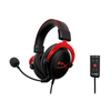 HyperX Cloud II Wired Gaming Headset, Black/Red | 4P5M0AA