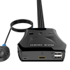 MT-201HL 2-Port HDMI KVM Switch With Cables (view)