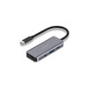 Porodo 4in1 HDMI 4K USB-C Hub, Gray | PD-41CHB-GY