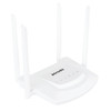 Porodo High-Speed 4G Router 300Mbps Wifi & 4G LTE, White | PD-FA4GR-WH
