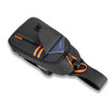 Porodo Gaming Water-Resistant PU Sling Bag With USB-C Port ,Black % Orange | PDX532
