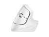 ‎Logitech Lift Vertical Ergonomic Mouse, Wireless, Bluetooth or Logi Bolt USB receiver, Quiet clicks, 4 buttons,Off White | 910-006475