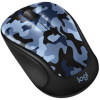 Logitech M317c (Collection) Wireless Optical Mouse ,Blue Camo | M317c