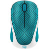 Logitech M317c (Collection) Wireless Optical Mouse-Color: Teal Maze | M317c