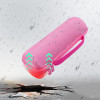 co2CREA Hard Travel Case Replacement for JBL Flip 6 FLIP 5 Waterproof Portable Bluetooth Speaker ,Pink Case