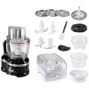 KitchenAid 4L Artisan Food Processor Black & Red | 5KFP1644EOB