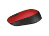 Logitech M170 Wireless Mouse for PC, Mac, Laptop, 2.4 GHz with USB Mini Receiver, Optical Tracking, 12-Months Battery Life, Ambidextrous - Red | ‎910-004941