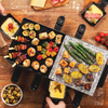 Russell Hobbs Raclette Grill [3-in-1 Multifunction: Raclette, Cooking Stone, Reversible Grill] Multi Grill | 26280-56