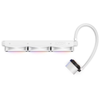 NZXT Kraken 360 RGB 360mm AIO Liquid Cooler with LCD Display and RGB Fans - White | RL-KR360-W1