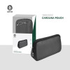 Green Lion Carolina PU Leather Pouch - Black | GNCATPCHBK