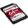 Kingston 64GB Canvas React Plus SDXC UHS-II 300R/260W U3 V90 for Full HD/4K/8K | SDR2/64GB