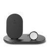 Belkin 3-in-1 Wireless Charger for Apple Devices,Black | WIZ001myBK
