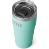 YETI Rambler 16 oz Stackable Pint, Vacuum Insulated, Stainless Steel with MagSlider Lid, Seafoam