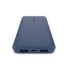 Belkin 10K Power Bank with USB-C 15W, Dual USB-A, 15cm USB-A to C Cable ,Blue| BPB011BTBL