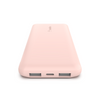 Belkin 10K Power Bank with USB-C 15W, Dual USB-A, 15cm USB-A to C Cable ,Rose gold | BPB011BTRG