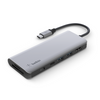 Belkin USB-C 7-in-1 Multiport Hub Adapter ,Grey | AVC009BTSGY