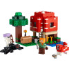 LEGO Minecraft The Mushroom House 21179 Building Toy Set for Kids Age 8 plus, Gift Idea with Alex, Spider Jockey & Mooshroom Animal Figures | 21179