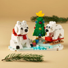 LEGO Wintertime Polar Bears Christmas Décor Building Kit, Polar Bear Gift | 40571