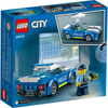 LEGO City Police Car Toy 60312 for Kids 5 Plus Years Old with Officer Minifigure, Small Gift Idea, Adventures Series, Car Chase Building Set | 6379600