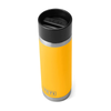 YETI Rambler 18 oz Bottle - Vacuum Insulated with Chug Cap, Alpine Yellow