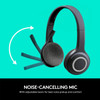 Logitech Over-The-Head Wireless Headset H600 (view)