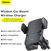 Baseus Qi 15W Wireless Car Charger Mobile Phone Holder Mount Bracket Fast Charging Holder For Samsung iPhone Xiaomi and More