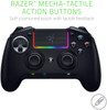Razer Raiju Ultimate Wireless and Wired Gaming Controller with Mecha Tactile Action Buttons, Interchangeable Parts, Quick Control Panel and RGB Chroma Lighting - RZ06-02600300-R3G1